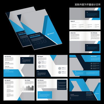 企業(yè)產(chǎn)品畫冊設(shè)計(jì)模板 提升品牌形象與宣傳效果